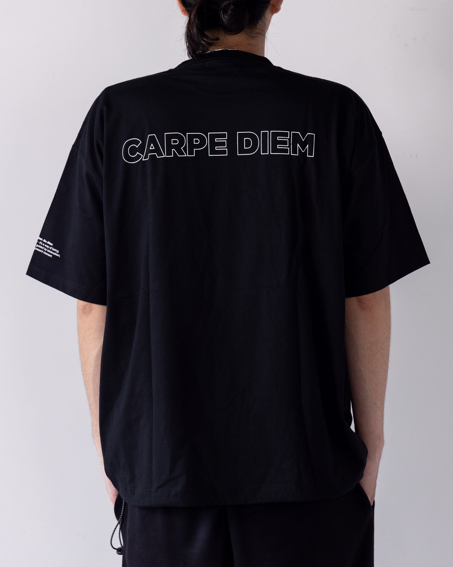 【JH+CARPE DIEM】DRAWSTRING T-SHIRTS