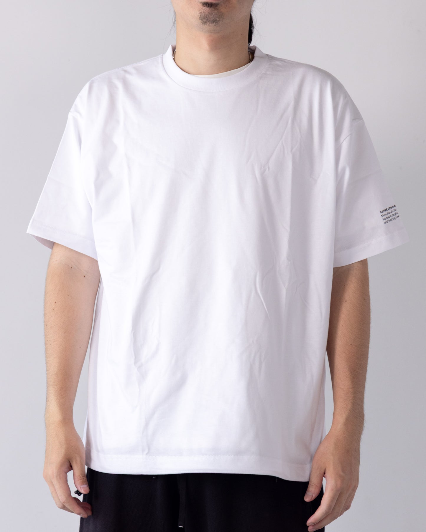 【JH+CARPE DIEM】DRAWSTRING T-SHIRTS
