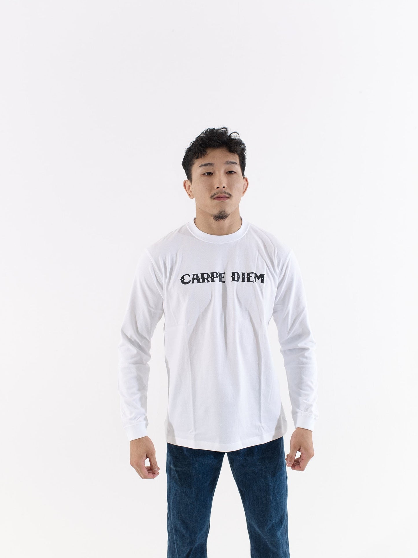 Logo Long-Sleeve T-shirt - White【CD Standard】