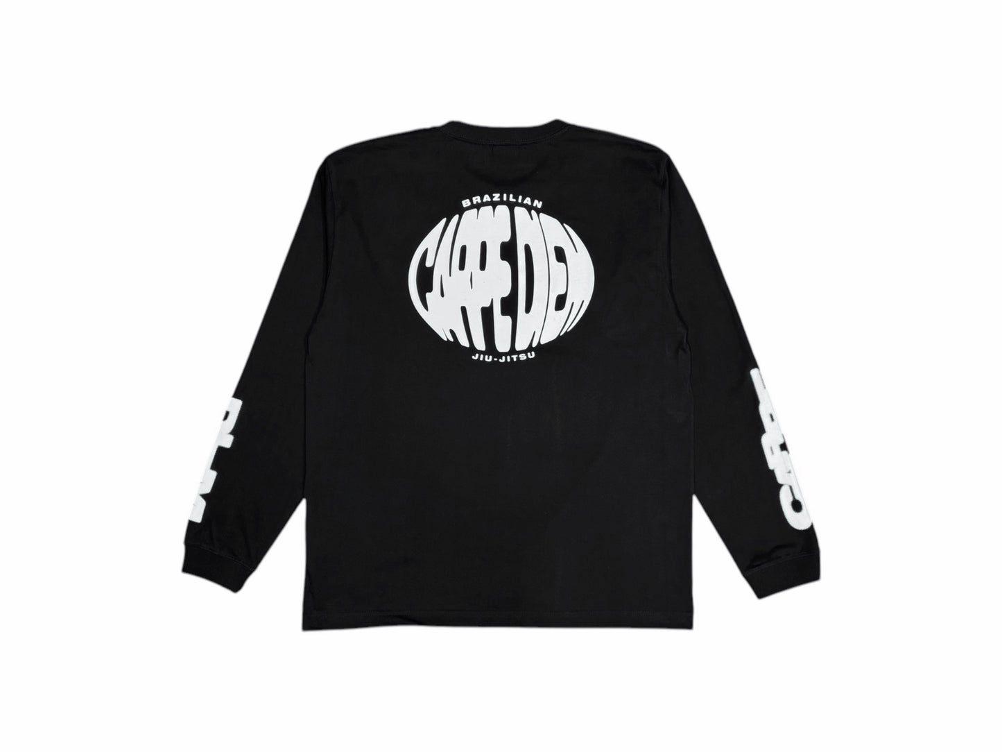 CARPE DIEM Oval Logo L/S T-shirt - Black【Premium】