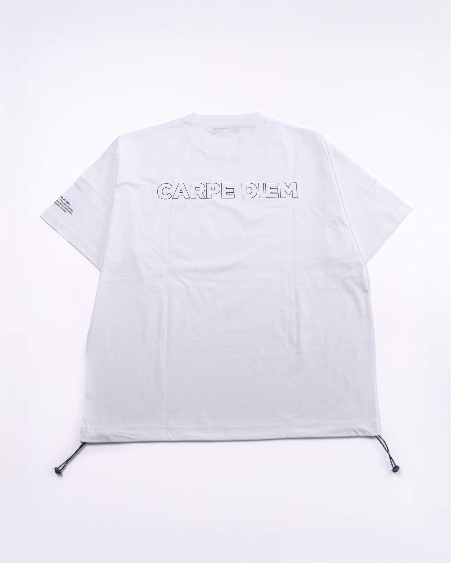 【JH+CARPE DIEM】DRAWSTRING T-SHIRTS