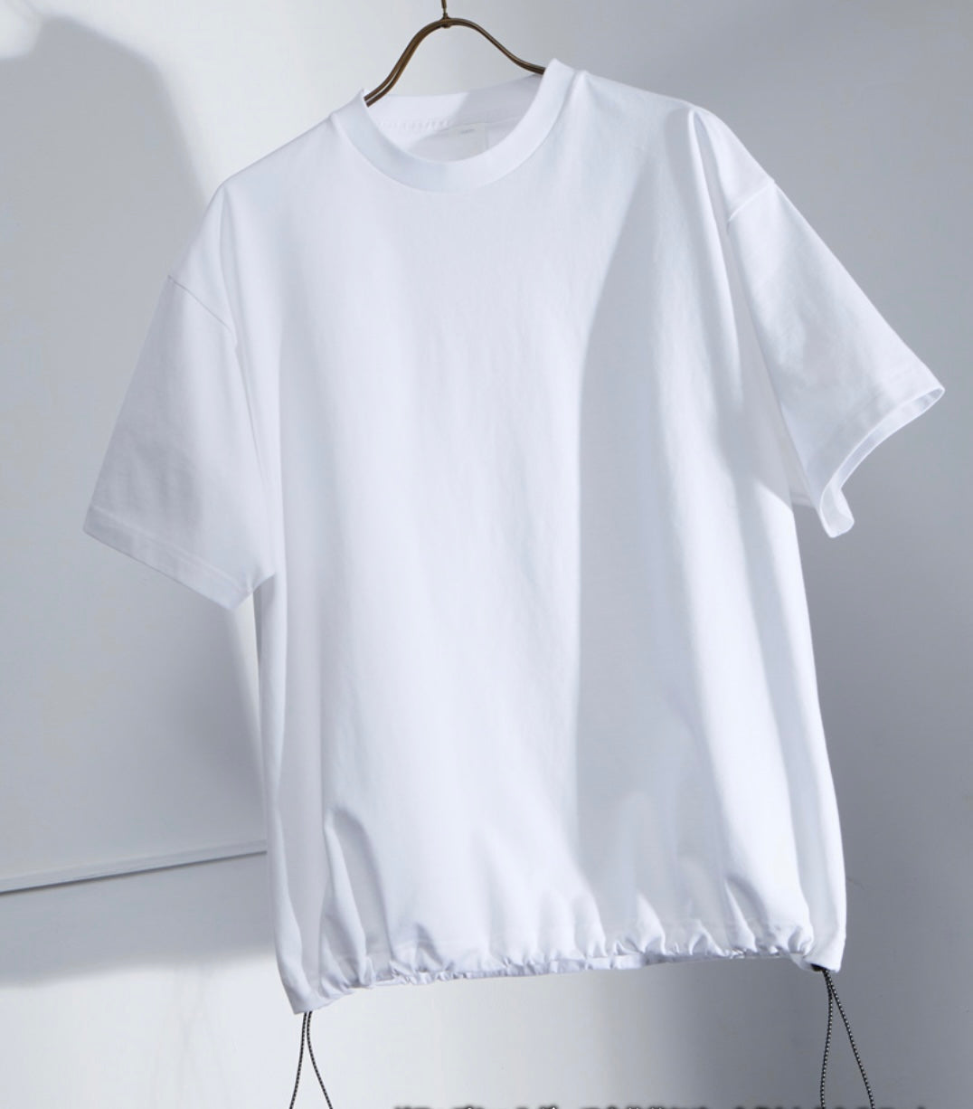 【JH+CARPE DIEM】DRAWSTRING T-SHIRTS