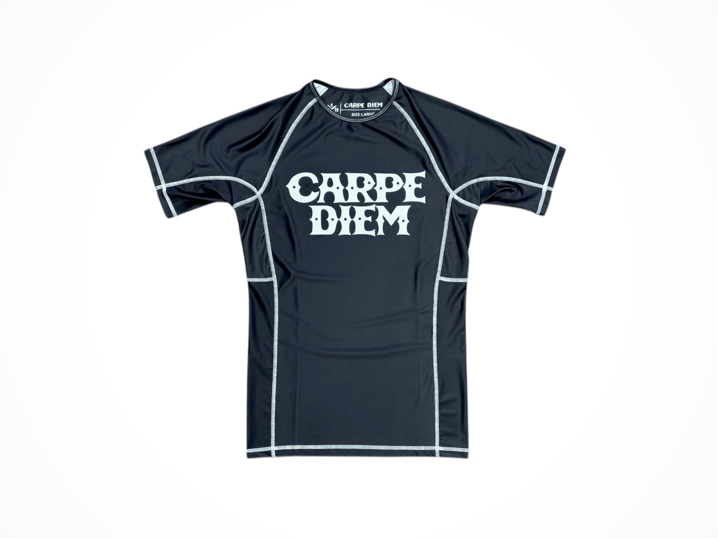 CARPE DIEM Rash Guard - Black