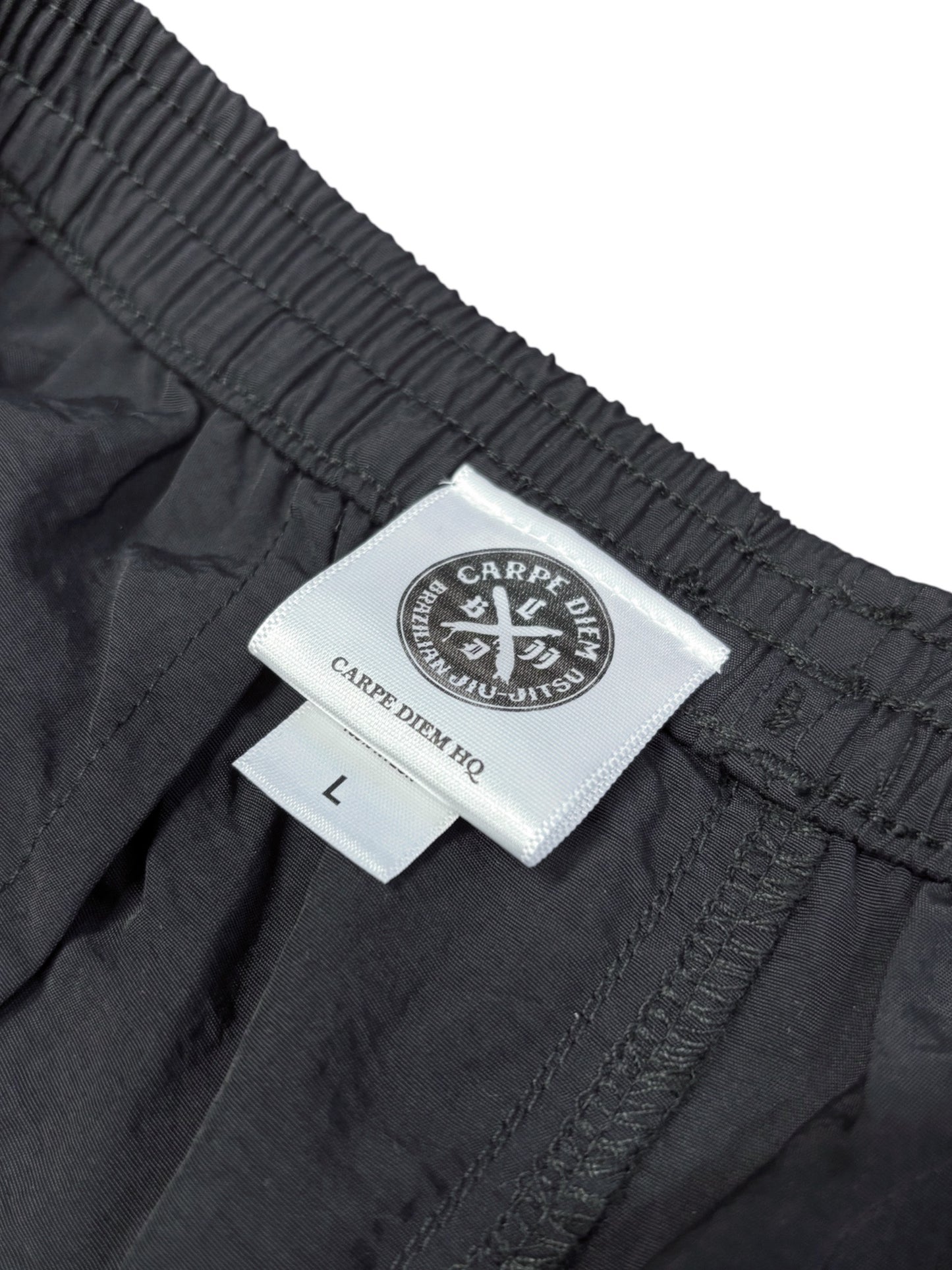 CARPE DIEM Versatile Nylon Pants - Black