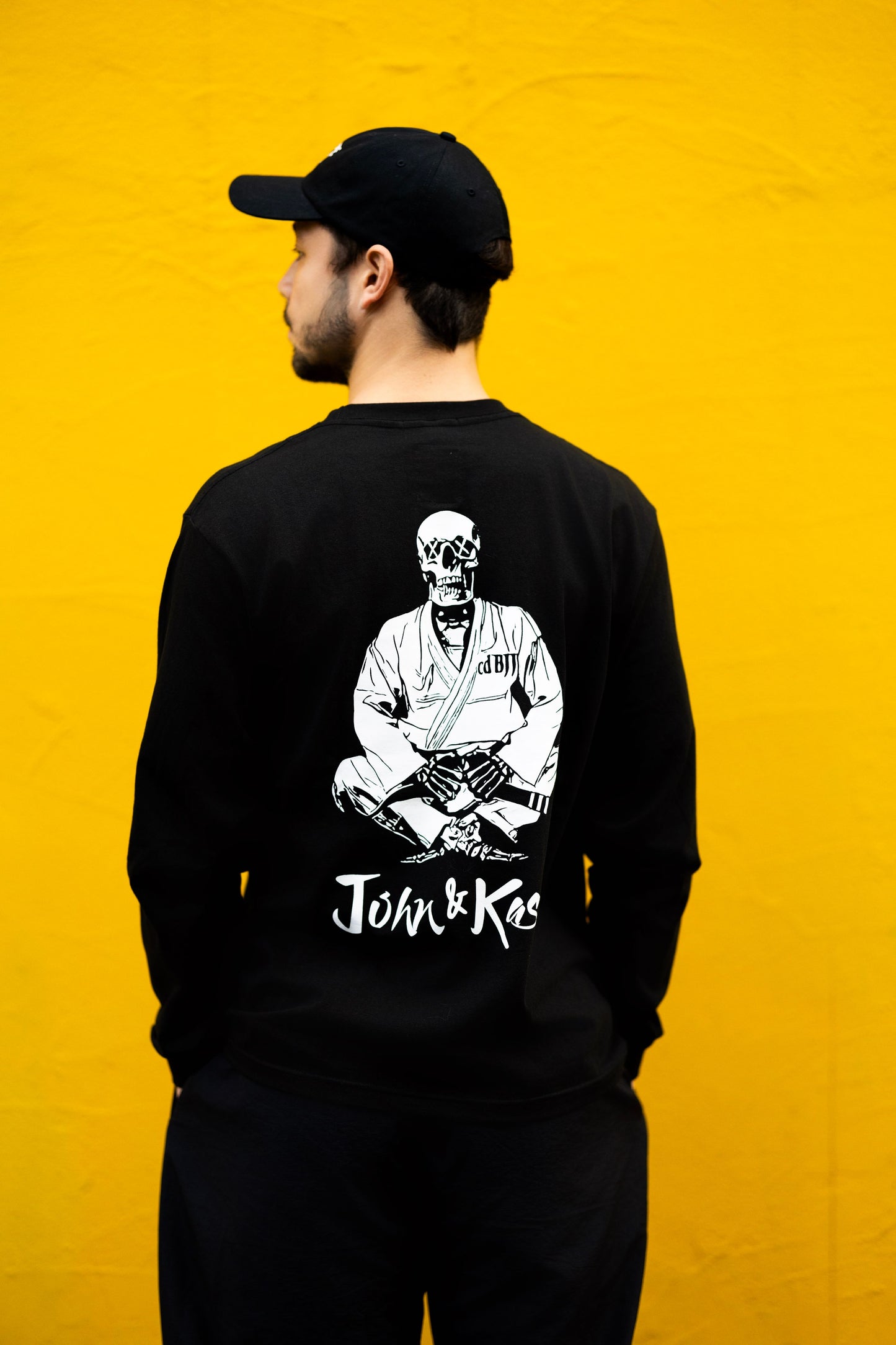 【JH+CARPE DIEM】JOHN&KASEY SKULL GUY L/S T-SHIRTS