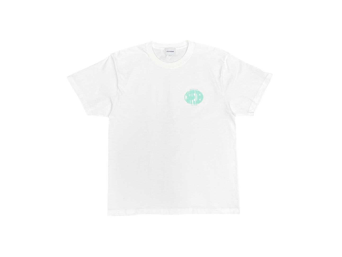 CARPE DIEM Oval Logo T-shirt - White【Premium】