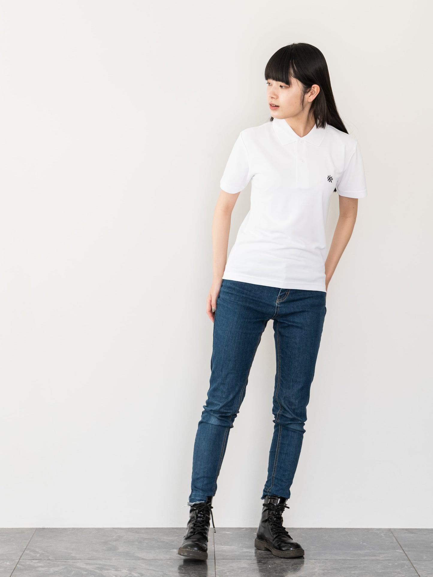 Logo Polo Shirt - White