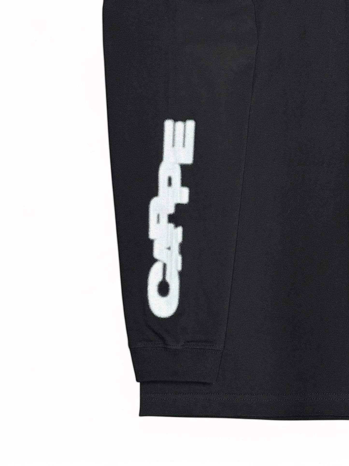 CARPE DIEM Oval Logo L/S T-shirt - Black【Premium】