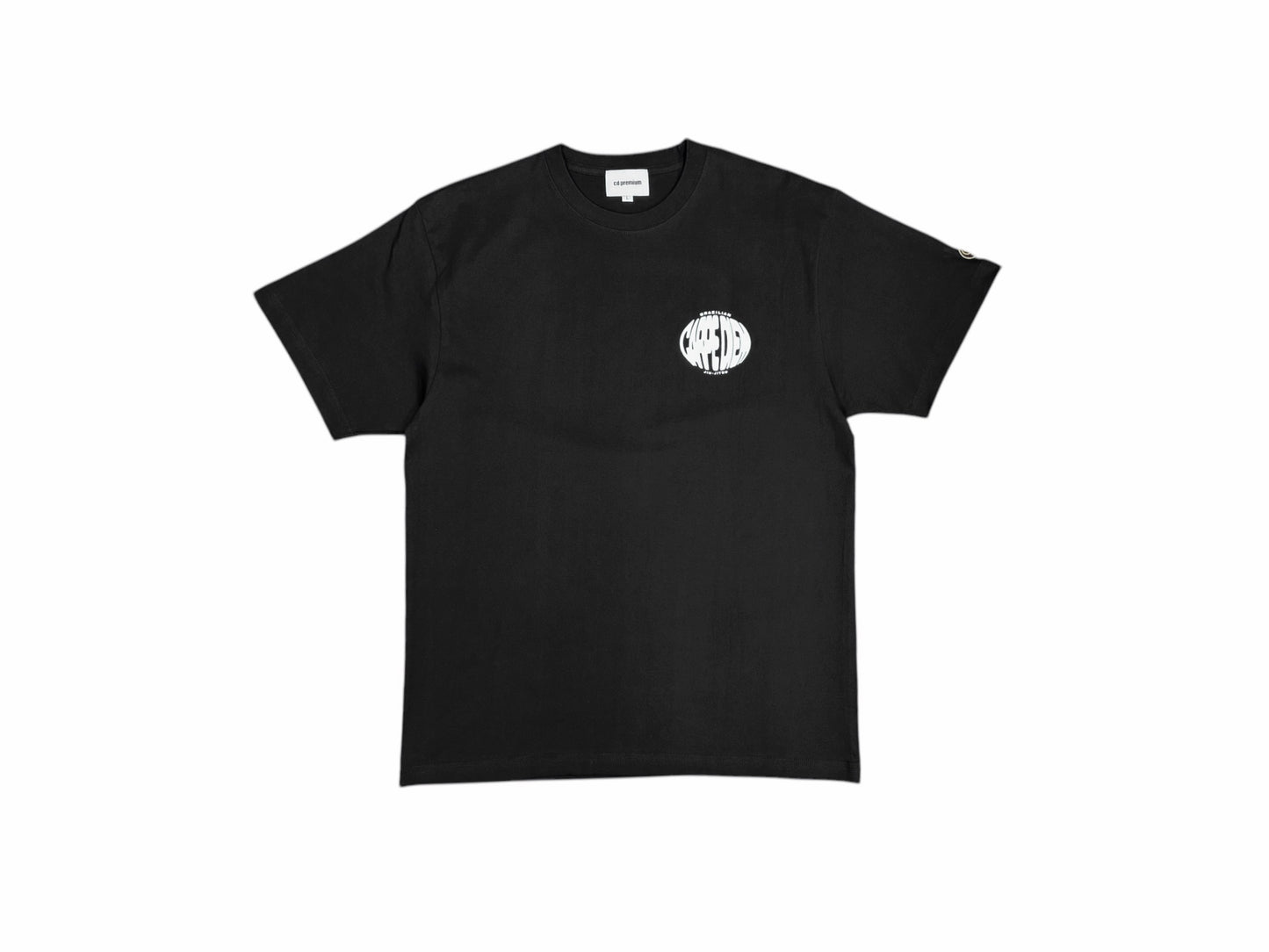 CARPE DIEM Oval Logo T-shirt - Black【Premium】