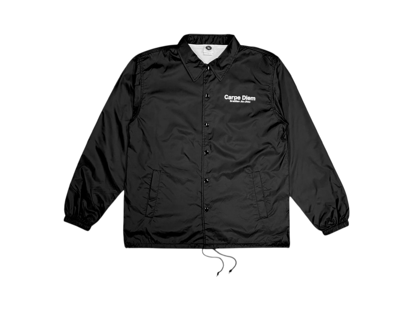 CARPE DIEM COACH JACKET - Black