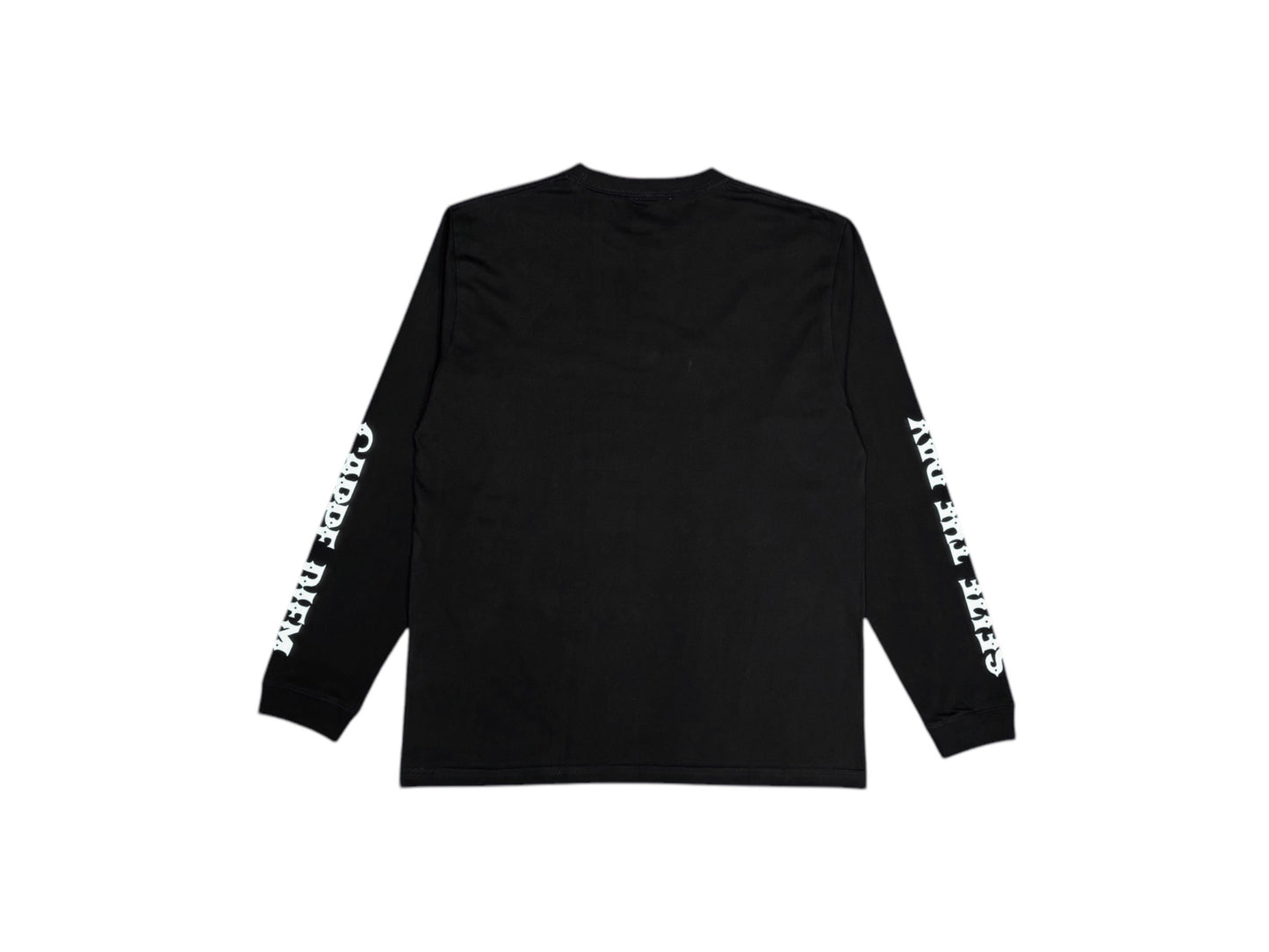 CARPE DIEM Logo L/S T-shirt - Black【Premium】