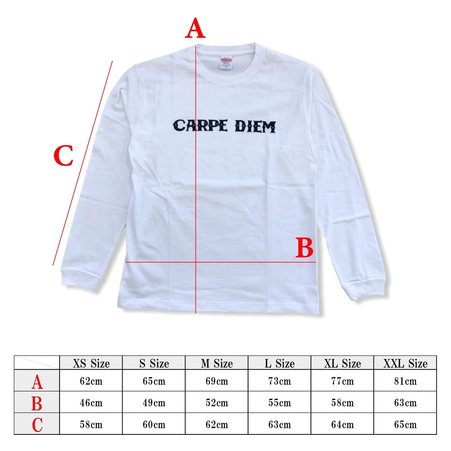 Logo Long-Sleeve T-shirt - White【CD Standard】