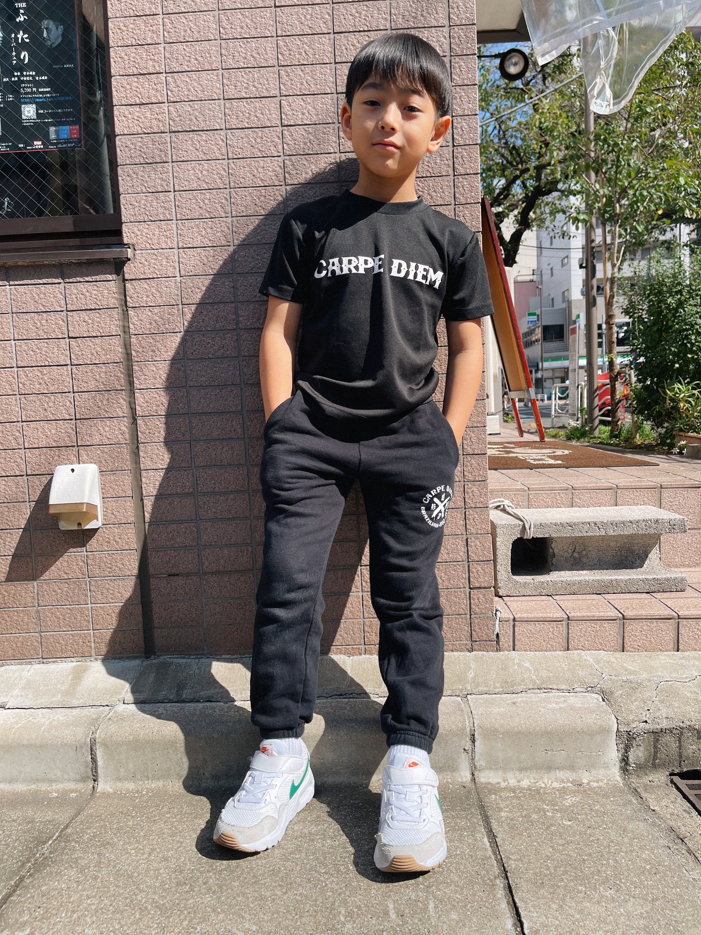【KIDS】Sweat pants - Black 【CD Standard】