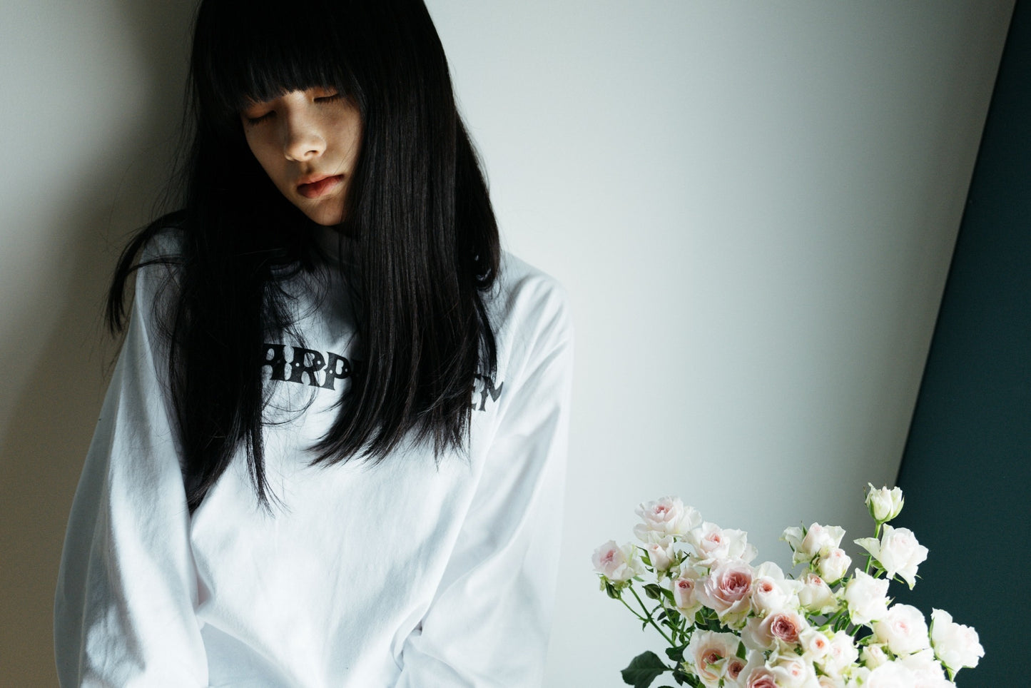 Logo Long-Sleeve T-shirt - White【CD Standard】
