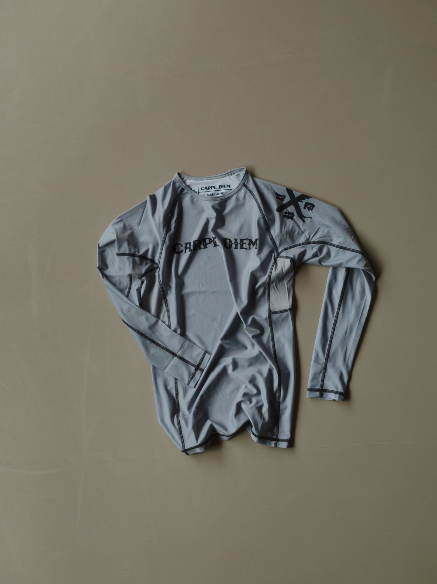 Long Sleeve Rash Guard - Gray