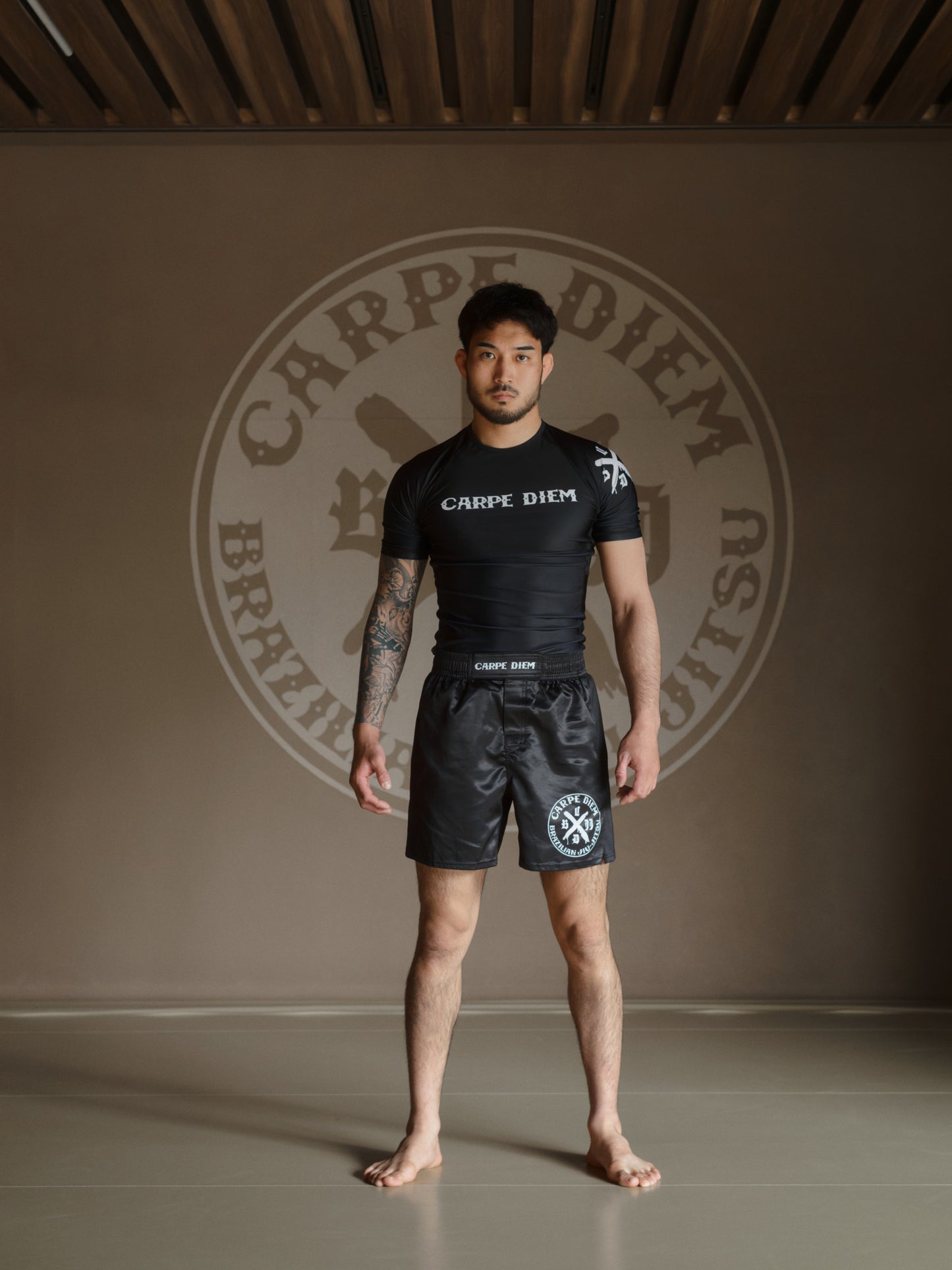 Short Sleeve Rash Guard - Black