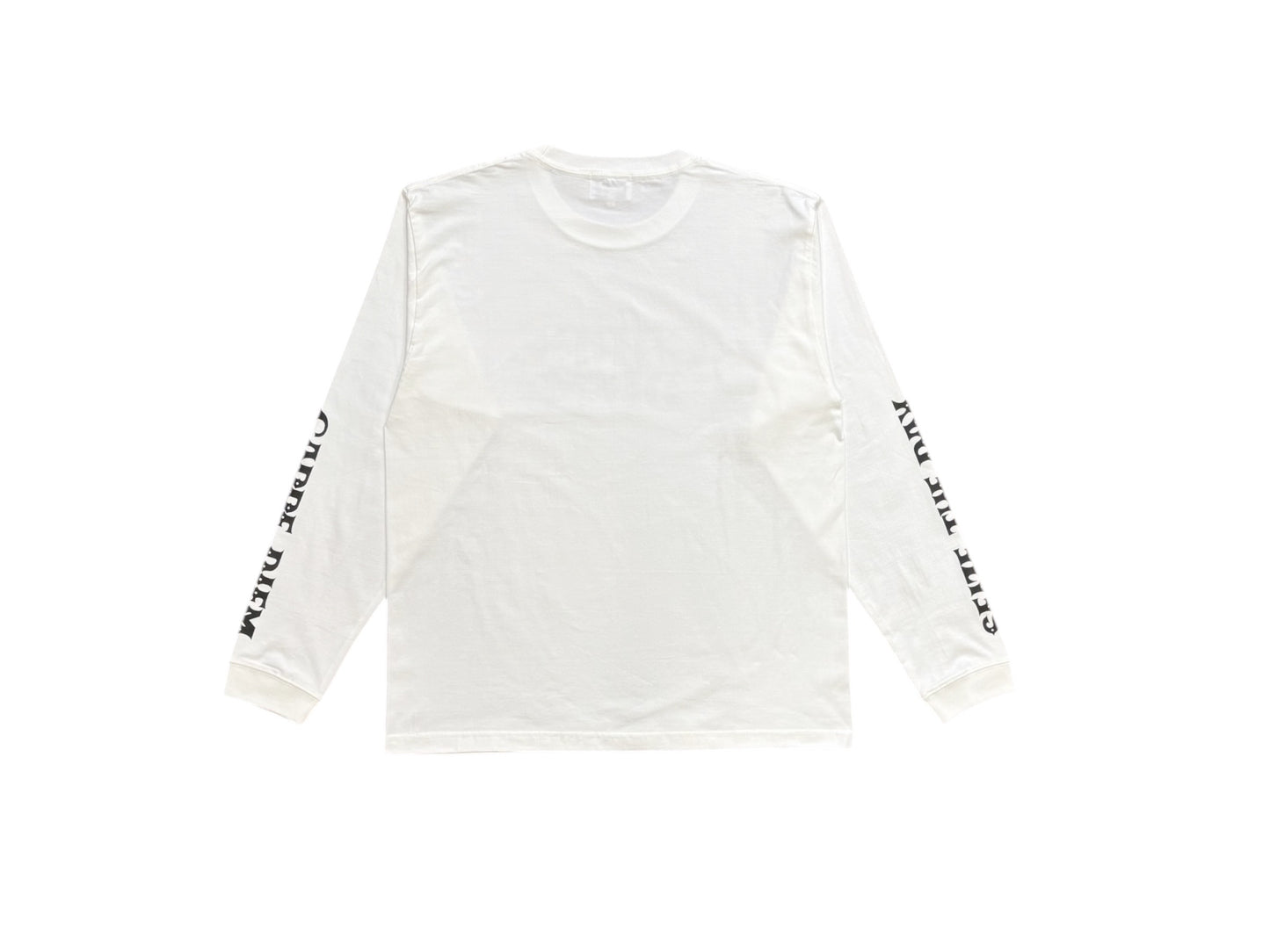 CARPE DIEM Logo L/S T-shirt - White【Premium】