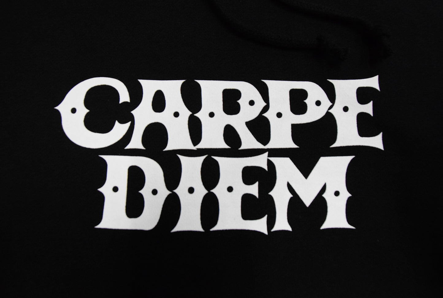 CARPE DIEM Premium Hoodie - Black【Premium】