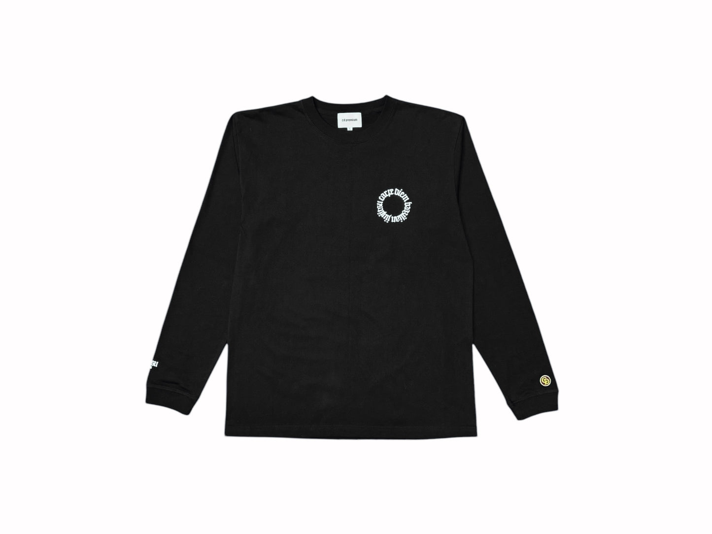 Circle Logo L/S T-shirt - Black【Premium】