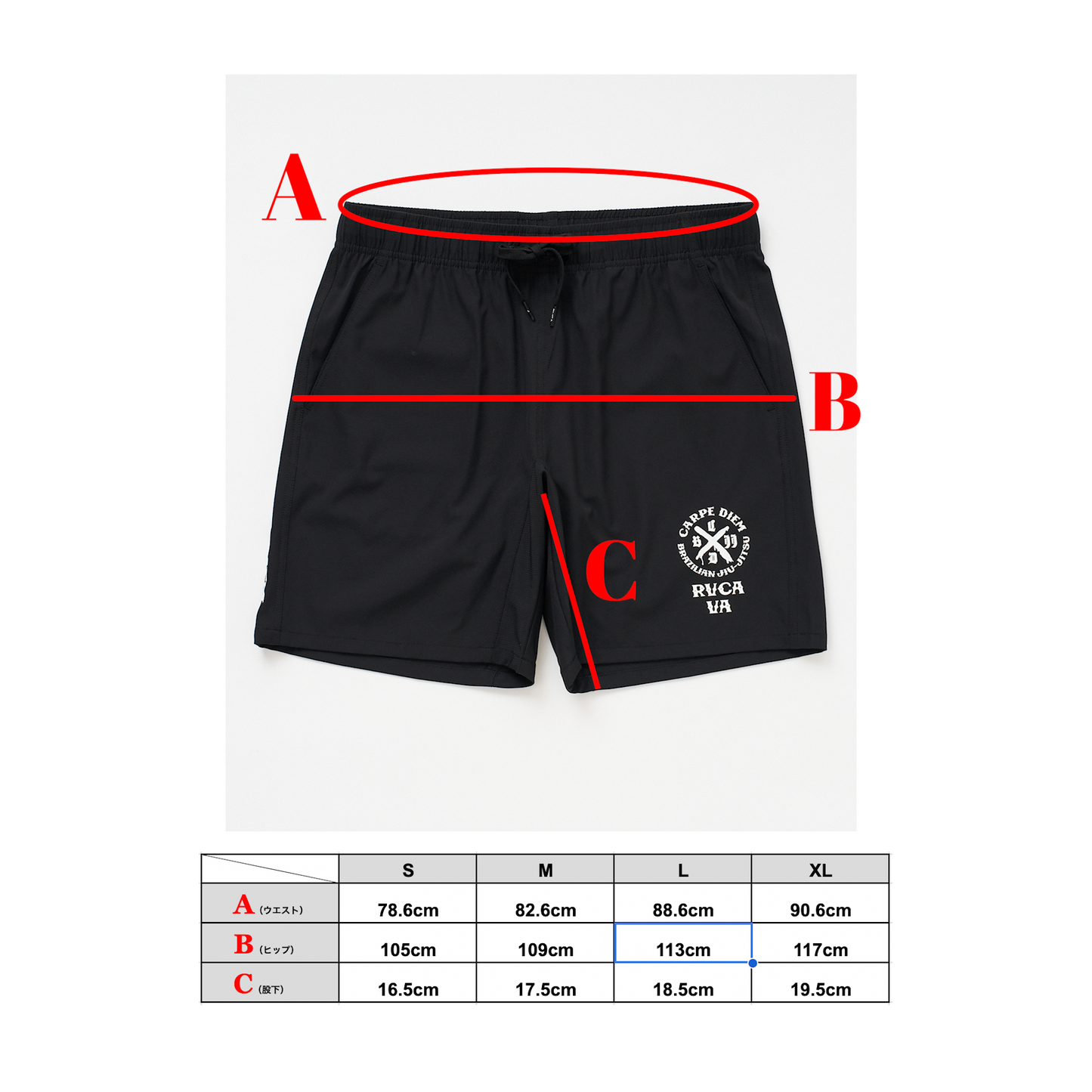 【6.26 (FRI) RELEASE】【CARPE DIEM×RVCA】DRY SHORT