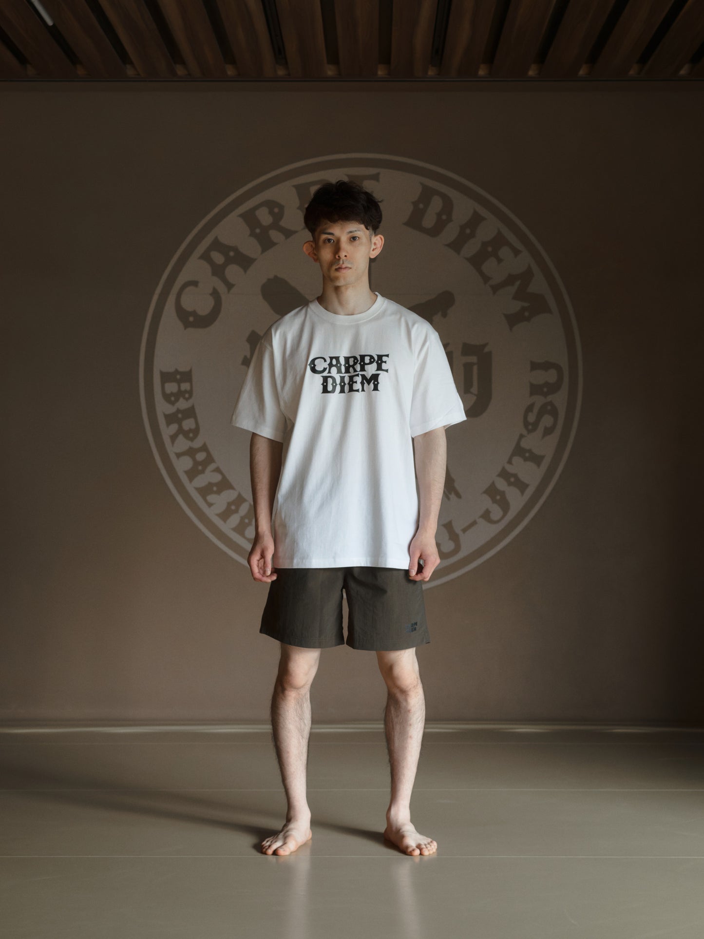 CARPE DIEM T-shirt - White【Premium】