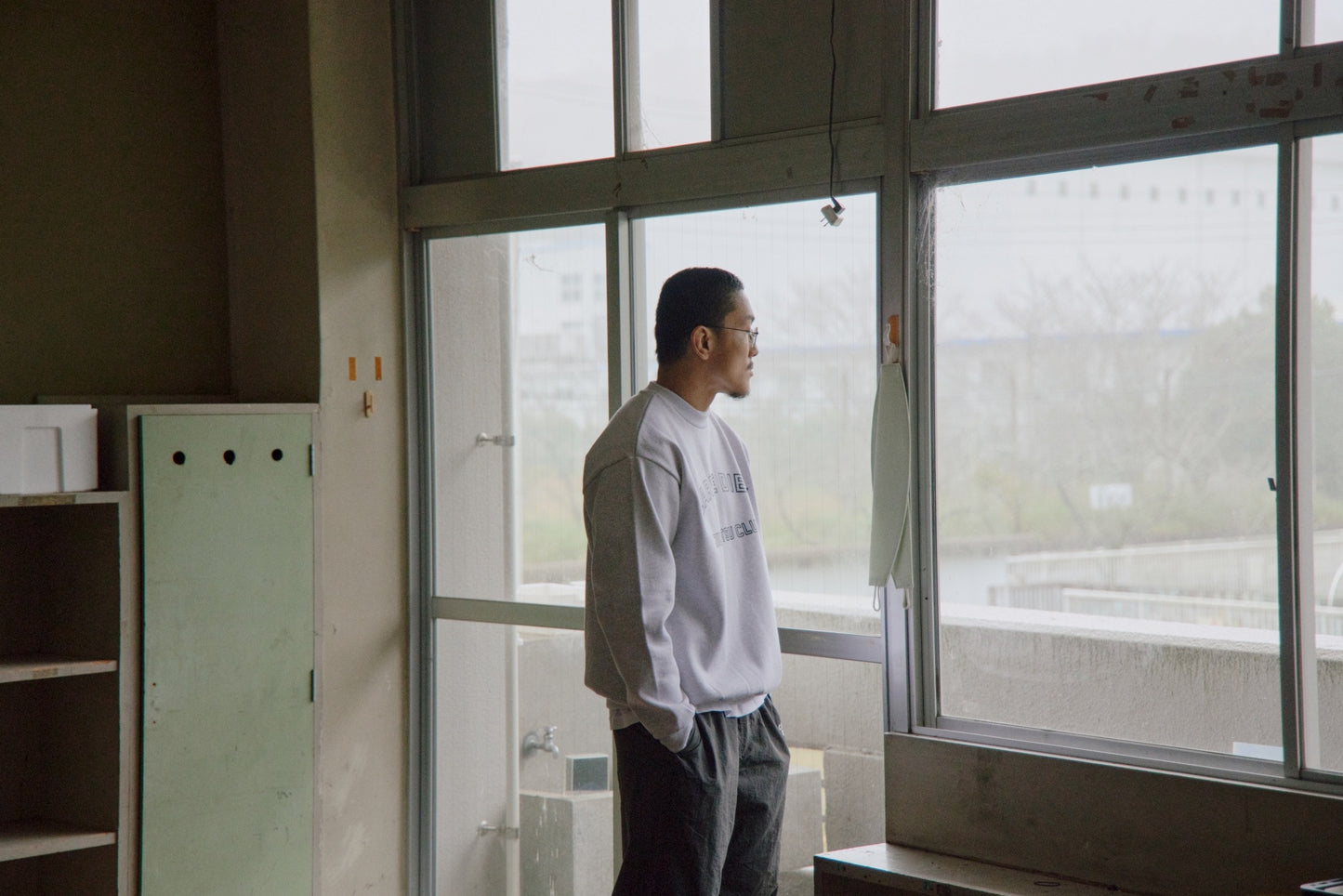 CARPE DIEM HEAVY SWEAT - Gray【Premium】