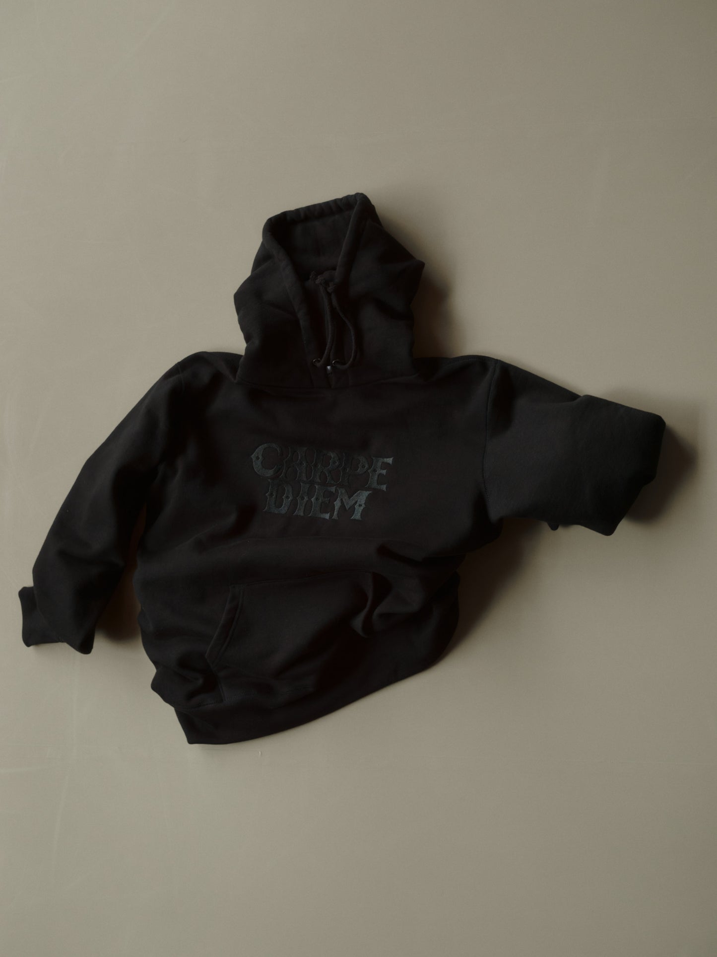 CARPE DIEM Premium Hoodie - Embroidery【Premium】