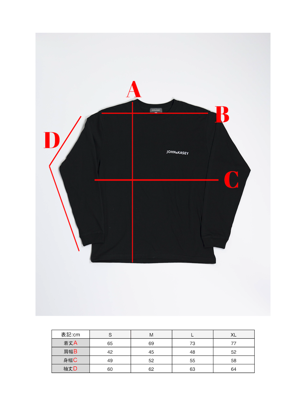 【JH+CARPE DIEM】JOHN&KASEY SKULL GUY L/S T-SHIRTS