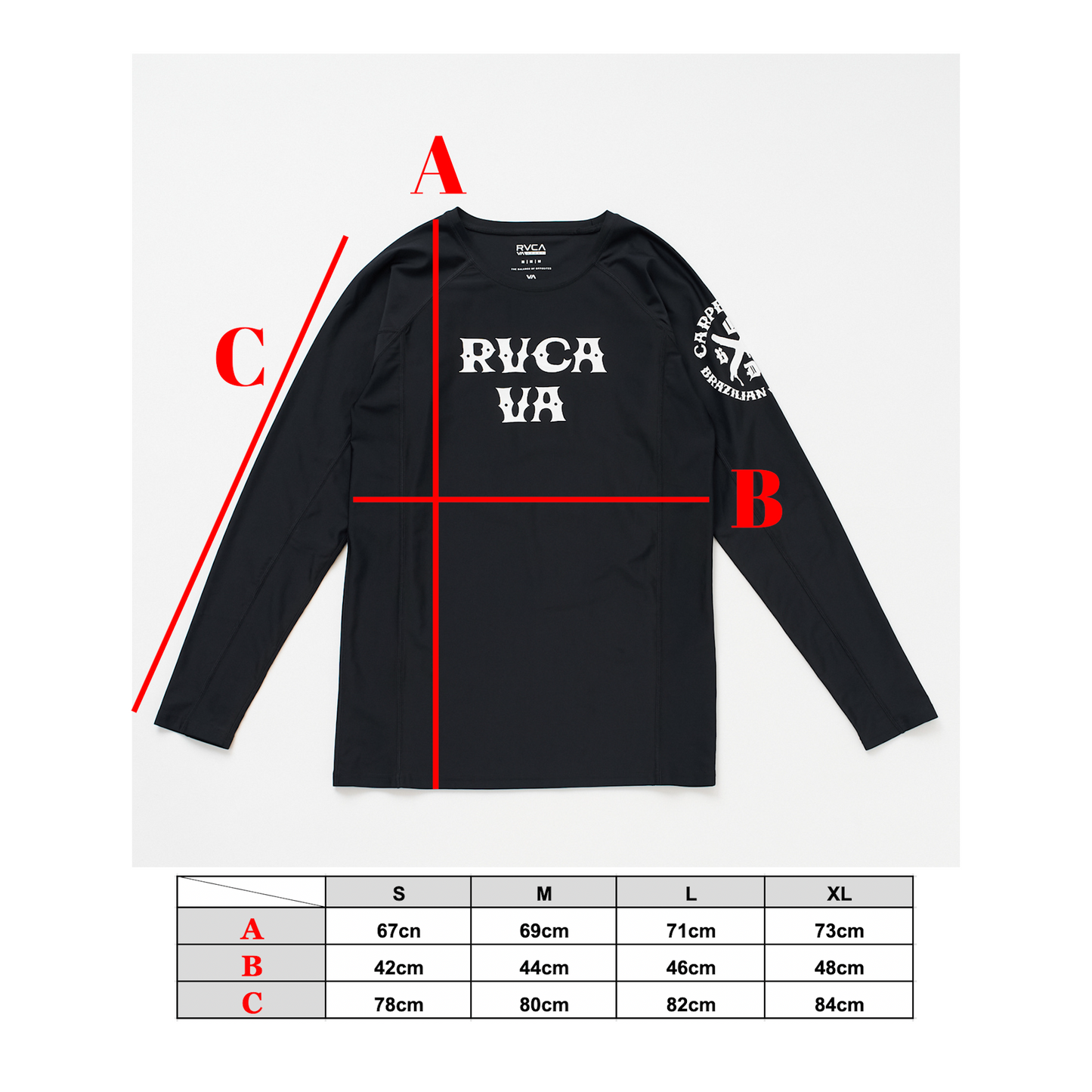【6.26 (FRI) RELEASE】【CARPE DIEM×RVCA】L/S Rash Guard