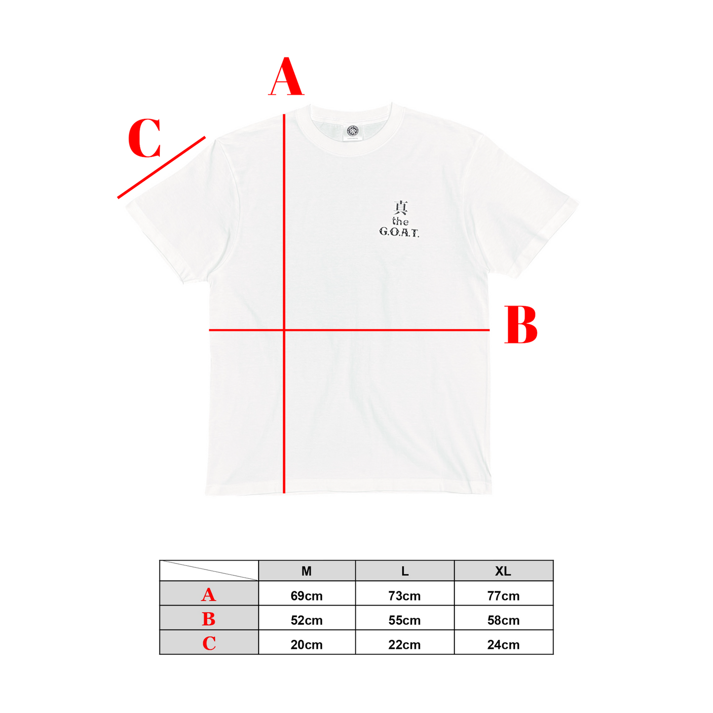 STAY GENUINE TEE - White