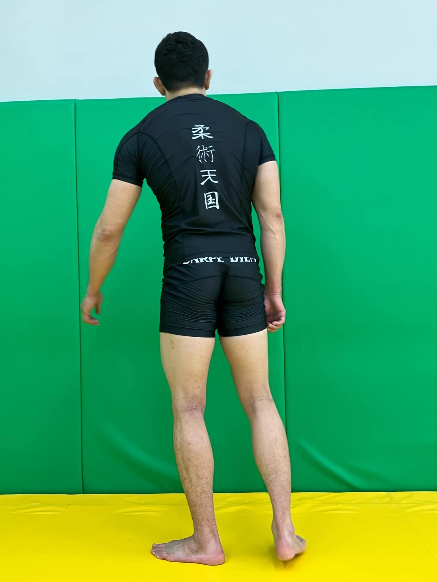 Jiu-Jitsu Heaven Short Sleeve Rash Guard - Black