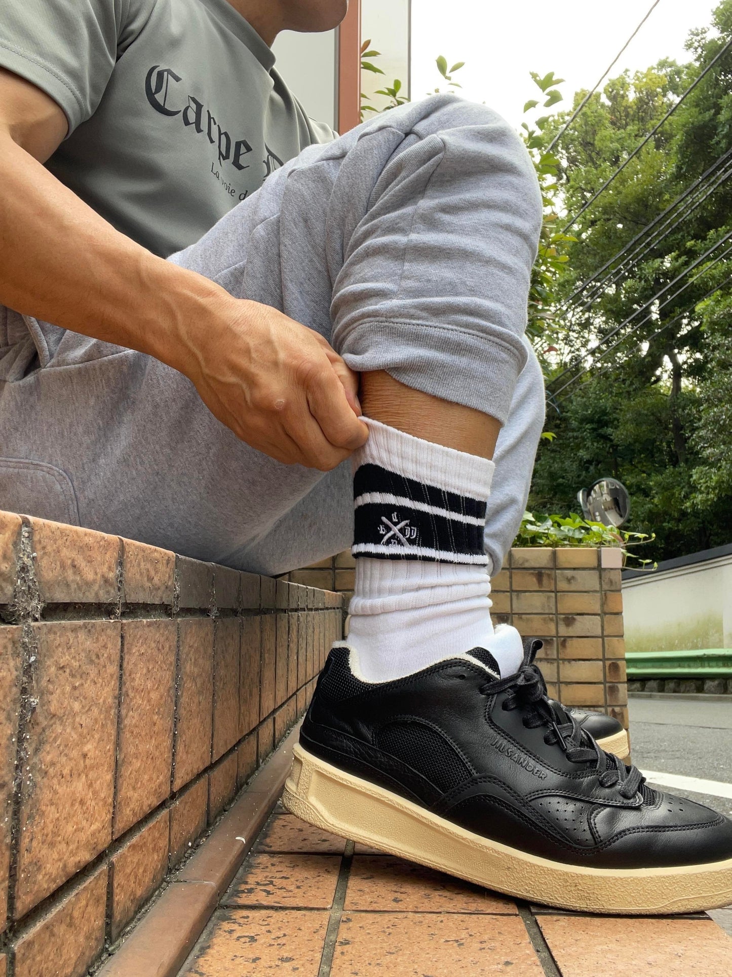 CREW SOCKS - Black