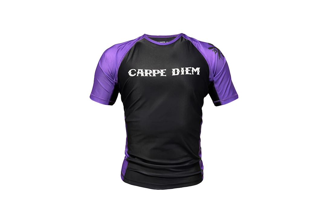 Ranked Rash Guard Ver.2 - Purple (Short Sleeve) – CARPE DIEM BJJ