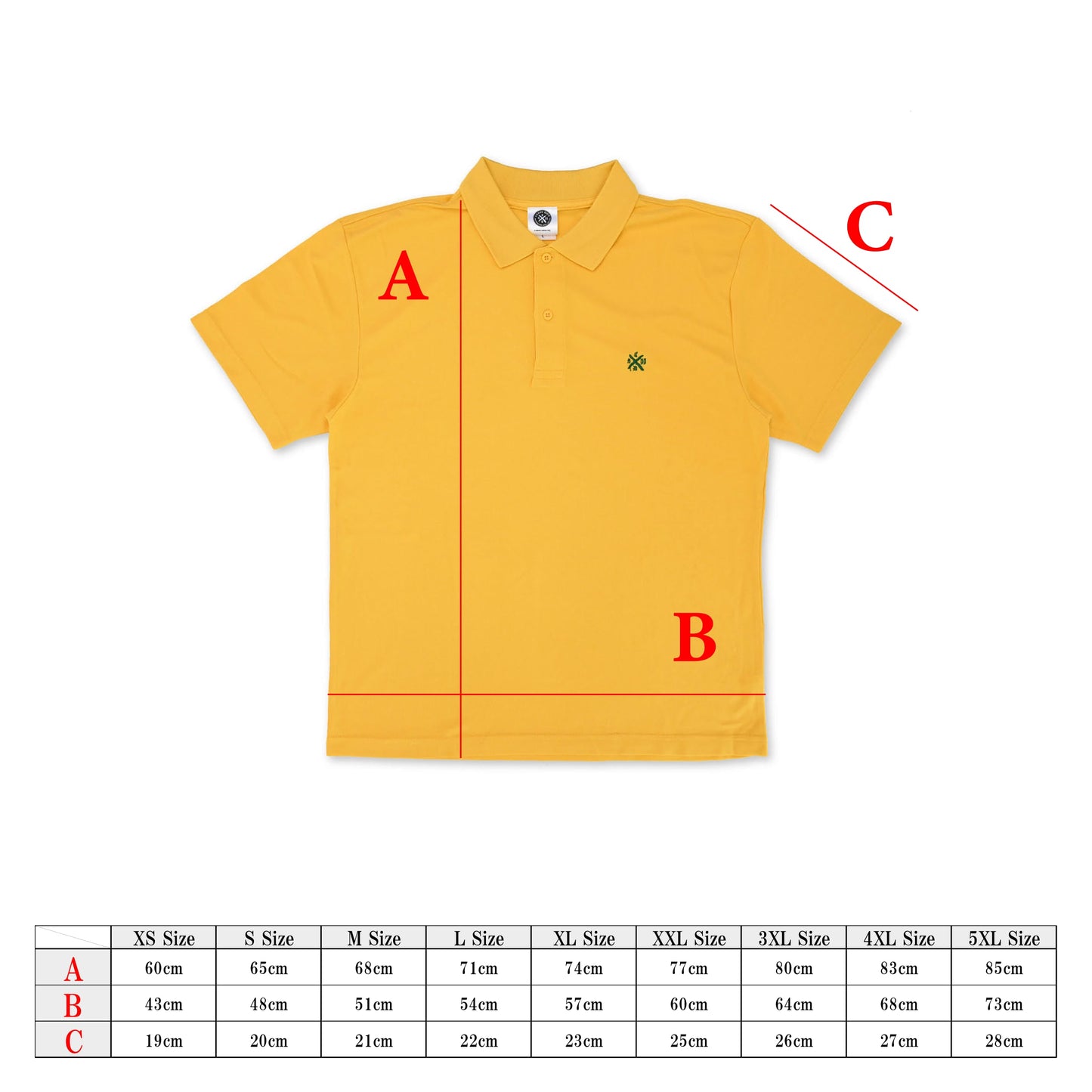 Logo Polo Shirt - Yellow