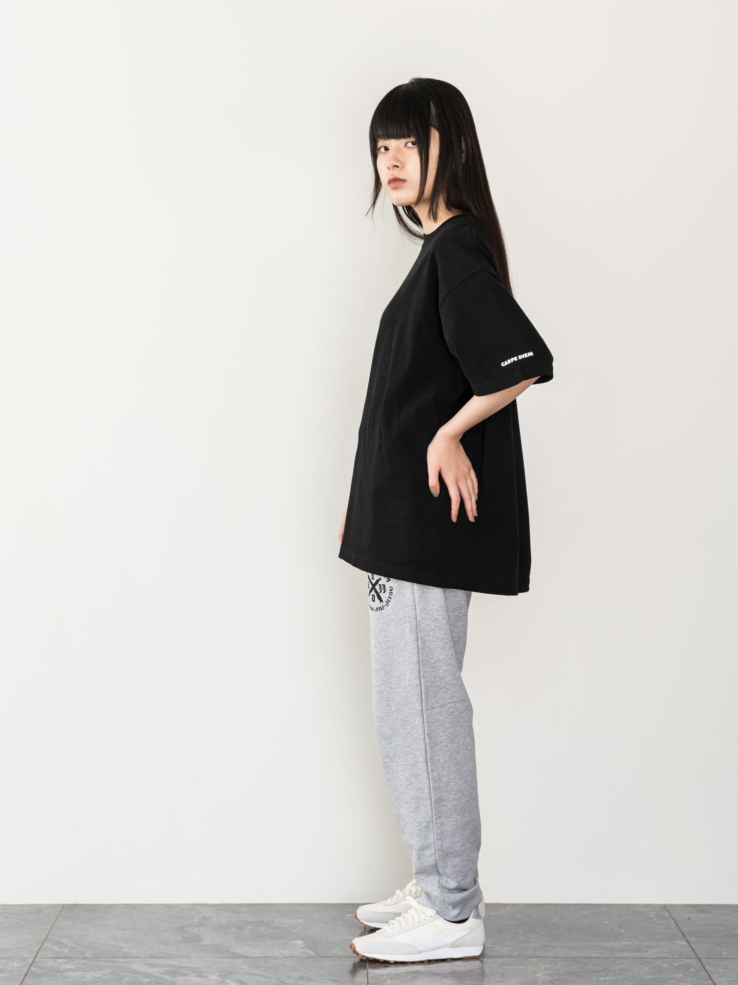 CARPE DIEM Super Heavy T-shirt - Black