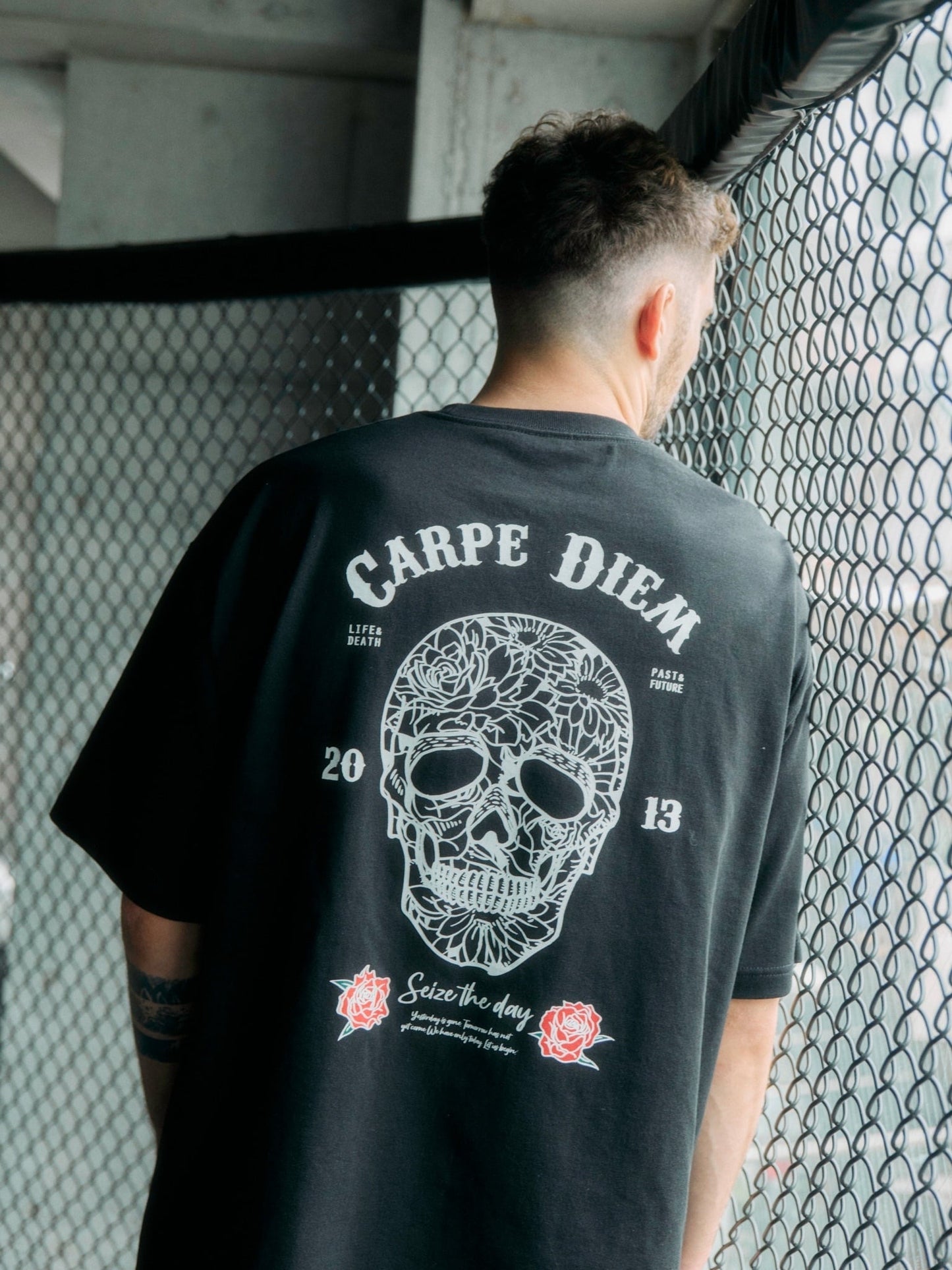 Skull Super Heavy T-shirt - Black