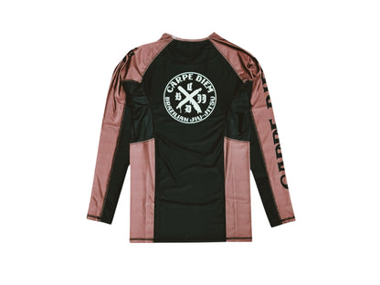 Ranked Rash Guard Ver.2 - Brown (Long Sleeve)