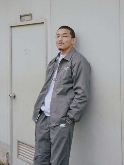 CARPE DIEM COACH JACKET - Gray