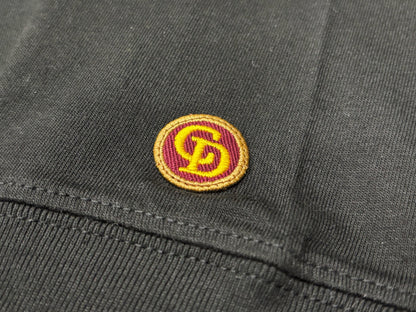 Circle Logo L/S T-shirt - Black【Premium】