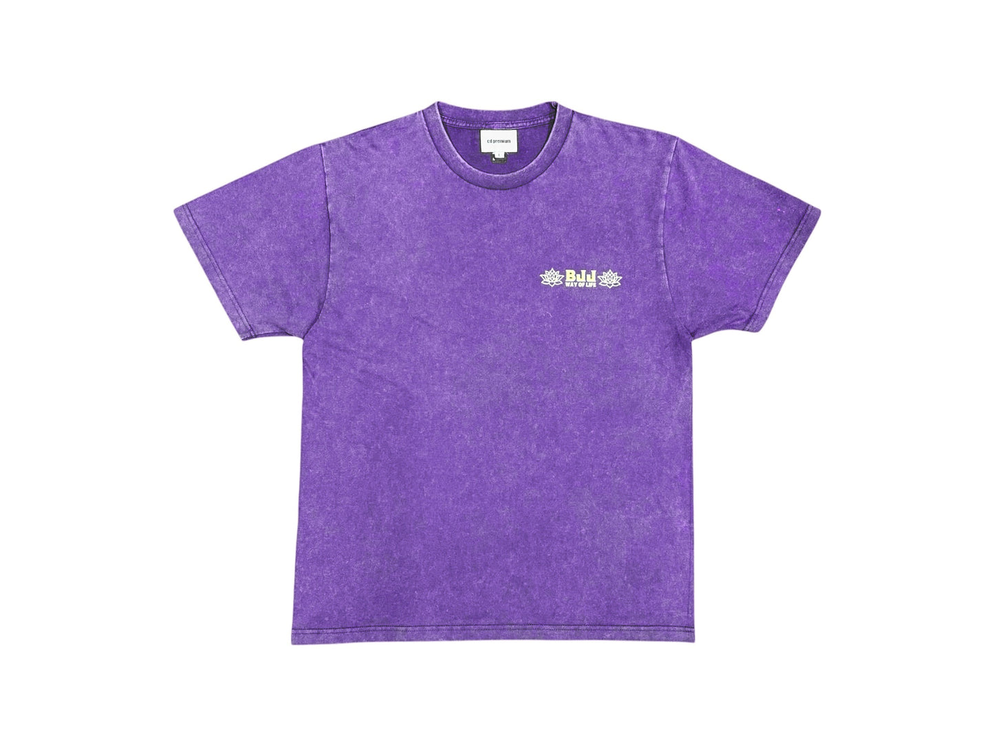 柔術天国 RIDE OR DIE T-SHIRT - Fade Purple