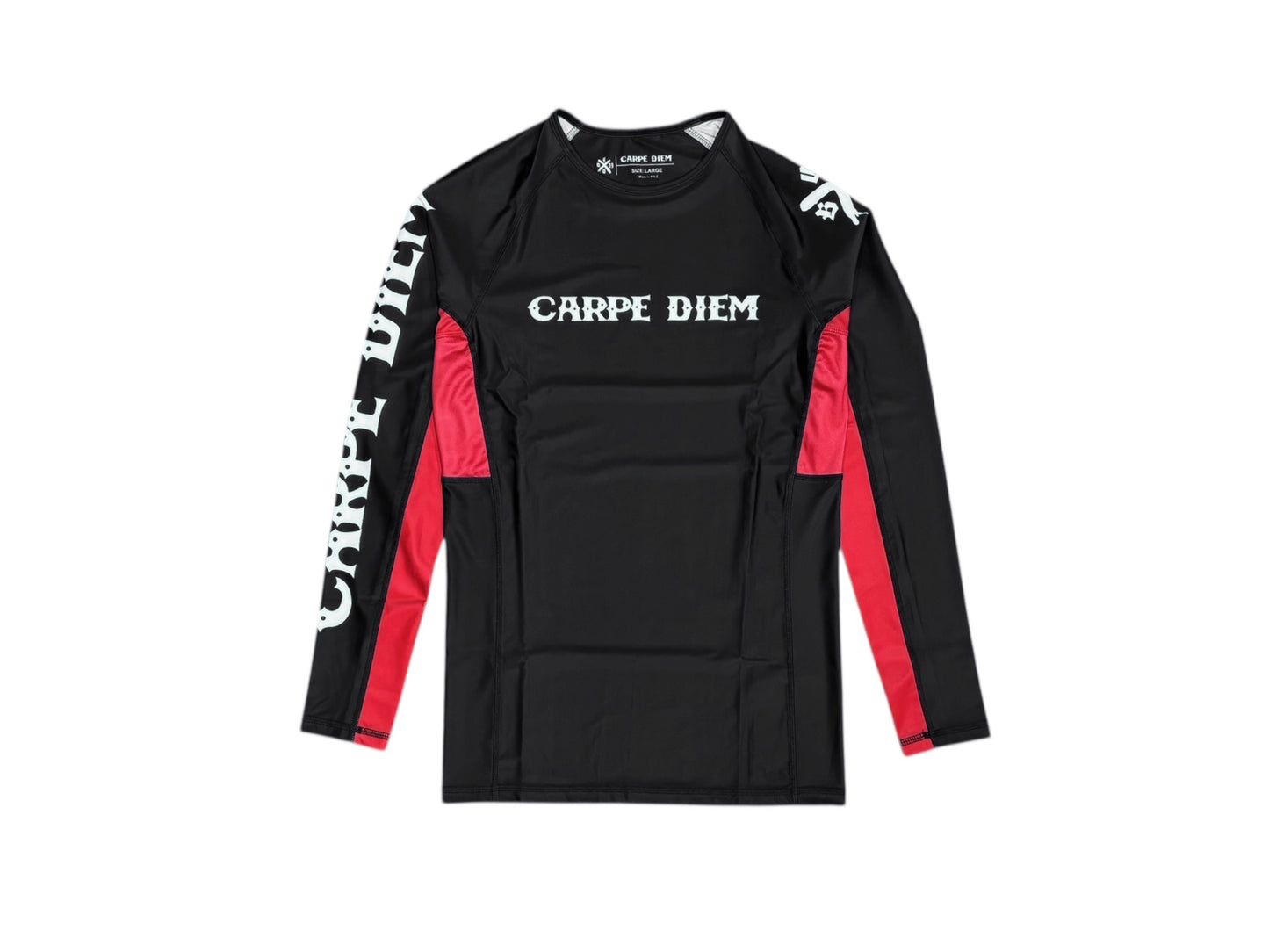 Ranked Rash Guard Ver.2 - Black (Long Sleeve)