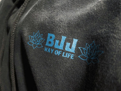 【10月2日金曜日12:00販売開始】柔術天国 RIDE OR DIE HOODIE - Fade Black【Premium】