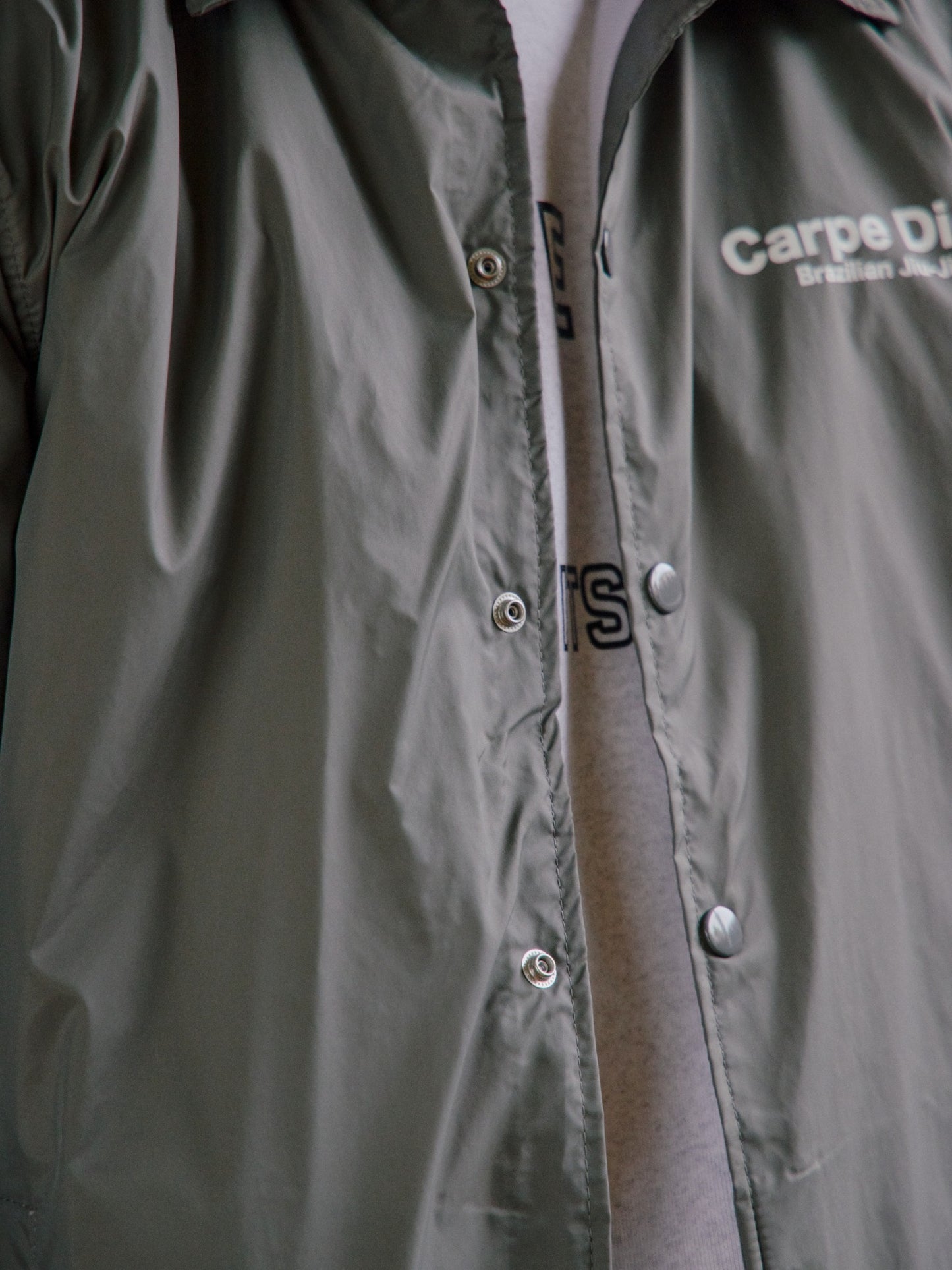 CARPE DIEM COACH JACKET - Gray