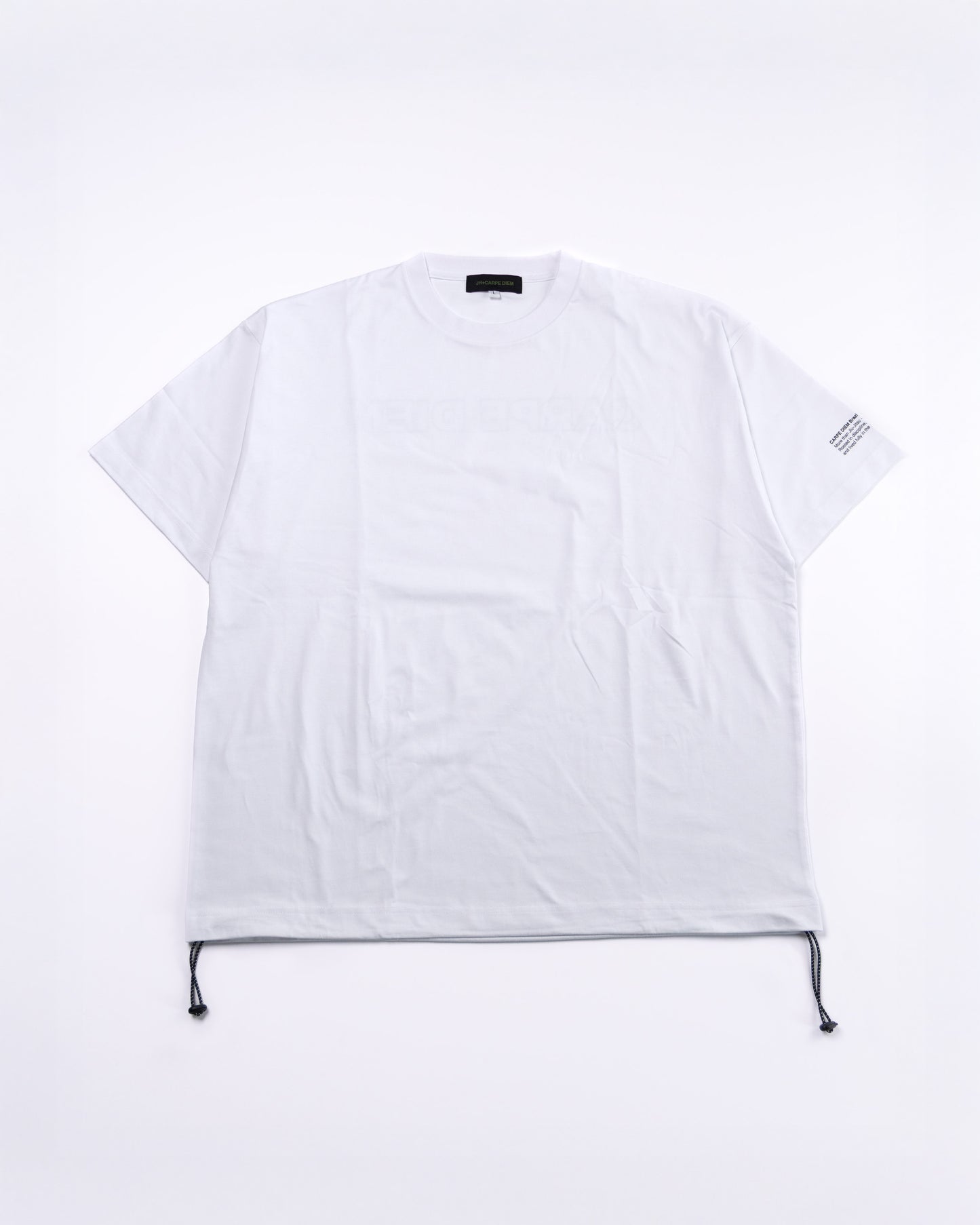 【JH+CARPE DIEM】DRAWSTRING T-SHIRTS