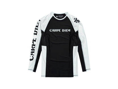 Ranked Rash Guard Ver.2 - White (Long Sleeve)