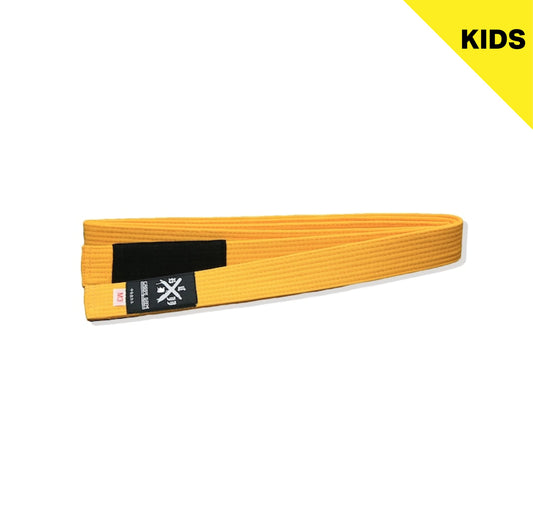 【KIDS】Logo Belt - Yellow