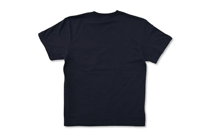 Embroidery logo pocket-T-shirt - Navy