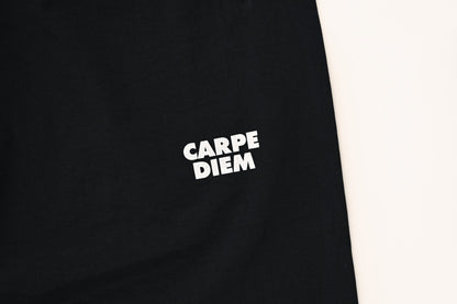 CARPE DIEM Nylon Pants - Black