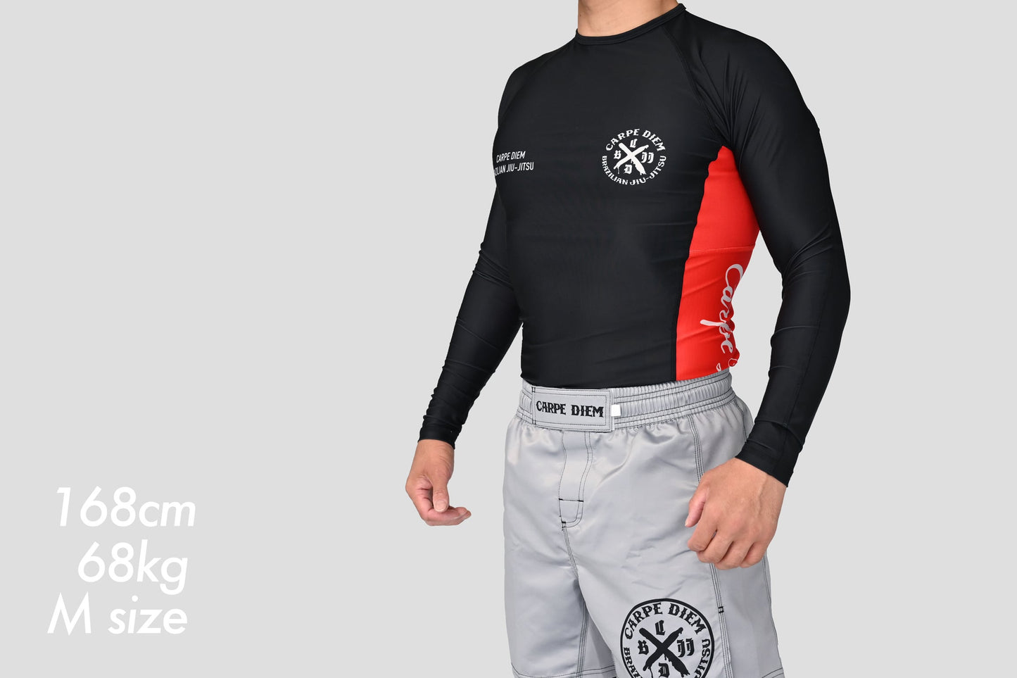 Ranked Rash Guard - Black (Long Sleeve)