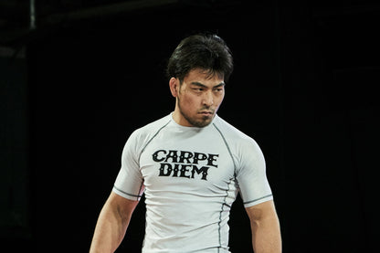 CARPE DIEM Rash Guard - White